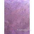 tissu polyester violet rose